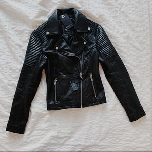 Barney’s Originals Leather Jacket